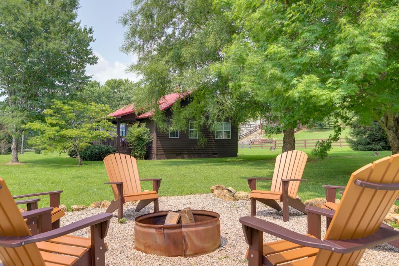 Sevierville Cabin With Private Hot Tub And Fire Pit Exterior foto